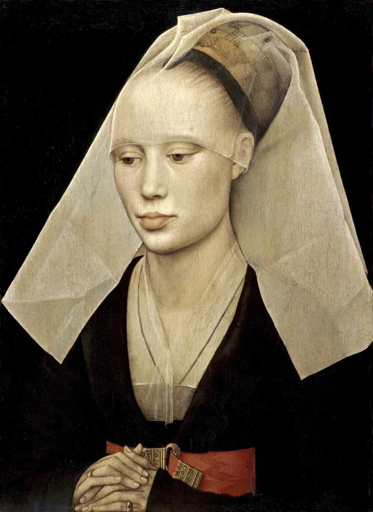 Wall Art Painting id:91823, Name: Portrait of a Lady, Artist: Van Der Weyden, Rogier