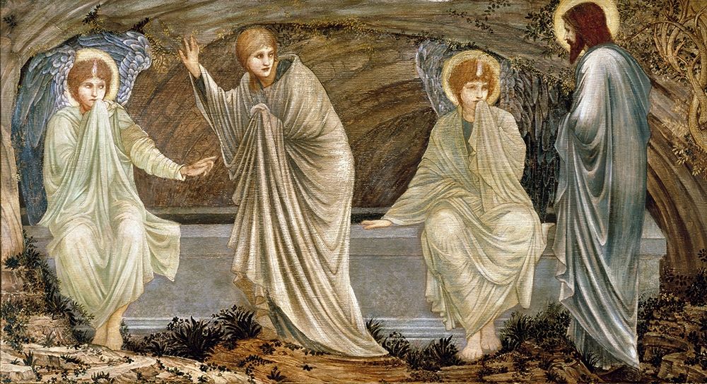 Wall Art Painting id:265987, Name: The Morning of the Resurrection, Artist: Burne-Jones, Sir Edward