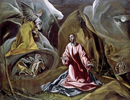 Wall art: The Agony in the Garden, by Greco, El