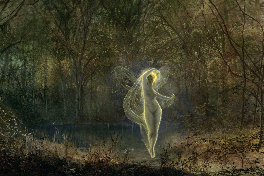 Wall Art Painting id:92001, Name: Autumn: Dame Autumn Hath a Mournful Face, Artist: Grimshaw, John Atkinson