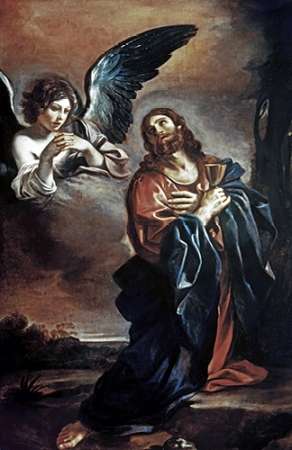 Wall Art Painting id:186869, Name: Museumist in Gethsemane, Artist: Guercino, Giovanni