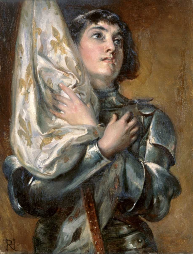 Wall art: Joan of Arc, by Hillingford, Robert Alexander