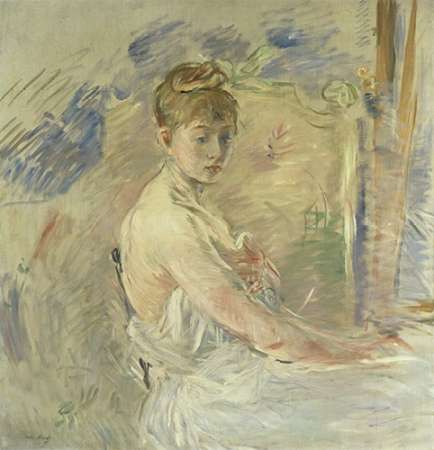 Wall Art Painting id:186915, Name: Jeune Femme se Levant, Artist: Morisot, Berthe