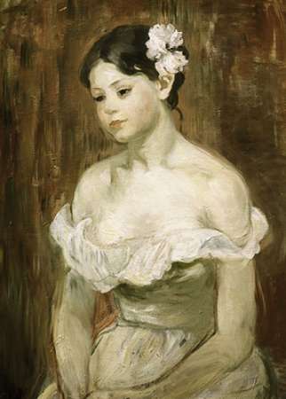 Wall Art Painting id:186918, Name: Portrait of a Young Girl, Artist: Morisot, Berthe