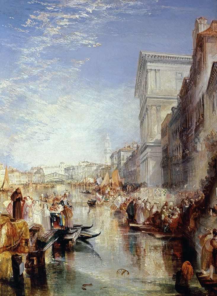 Wall Art Painting id:269638, Name: Grand Canal, Venice: Shylock, Artist: Turner, Joseph M.W.