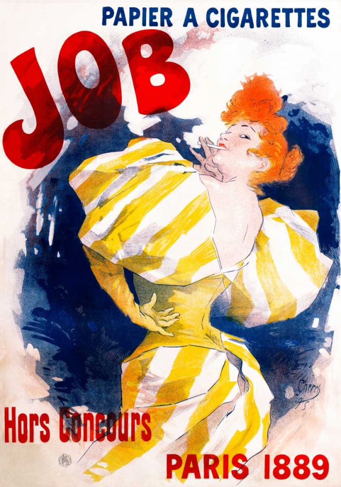Art Print: Job / Papier a Cigarettes