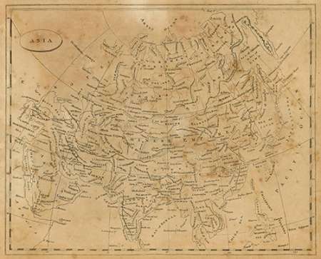 Wall art: Asia, 1812, by Arrowsmith, Aaron