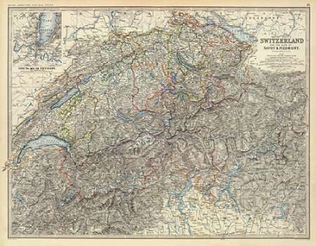 Art Print: Switzerland, Savoy, Piedmont, 1861