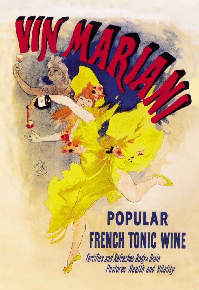 Art Print: Vin Mariani, 1894