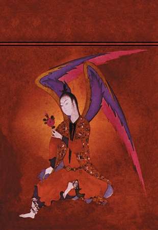 Wall art: An Angel of Islam, 1934, by McIntosh, Frank