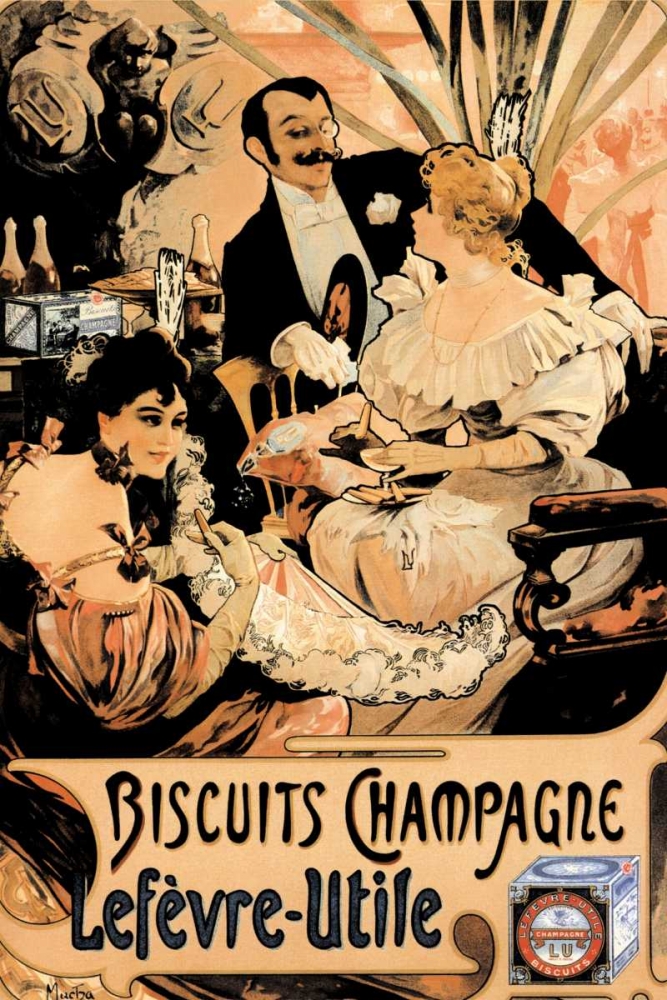 Art Print: Biscuits Champagne