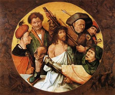 Wall Art Painting id:187456, Name: Museumist Crowned With Thorns II, Artist: Bosch, Hieronymus