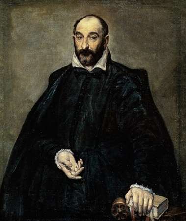 Wall Art Painting id:187608, Name: Portrait Of A Man, Artist: Greco, El