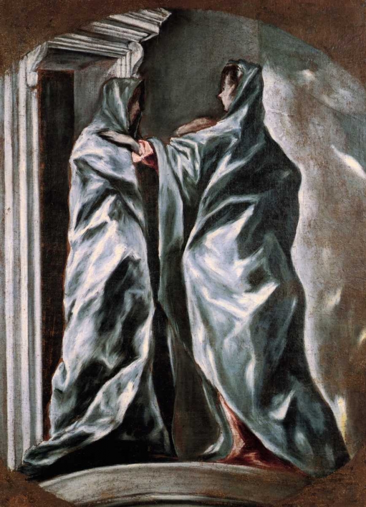 Wall Art Painting id:92495, Name: The Visitation, Artist: El Greco