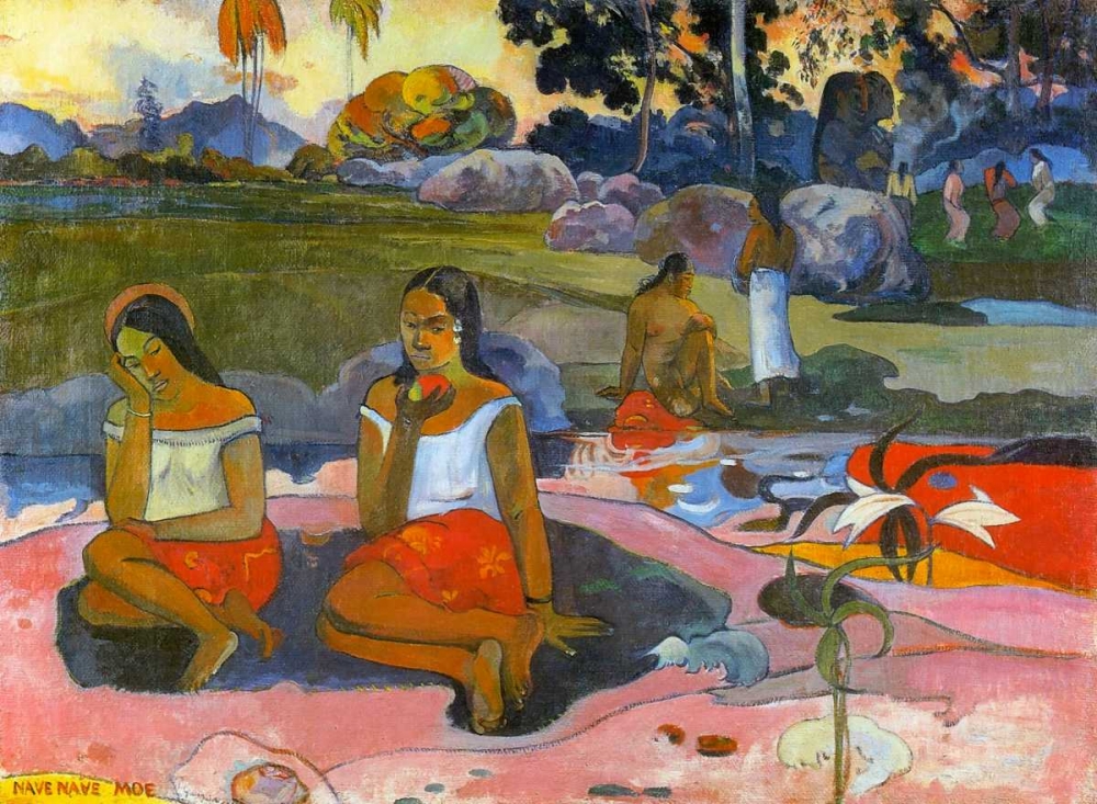 Wall Art Painting id:92513, Name: Nave Nave Moe, Artist: Gauguin, Paul