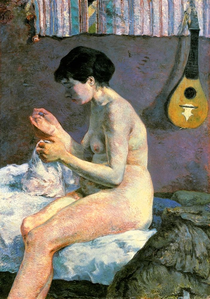 Wall art: Nude Study, by Gauguin, Paul