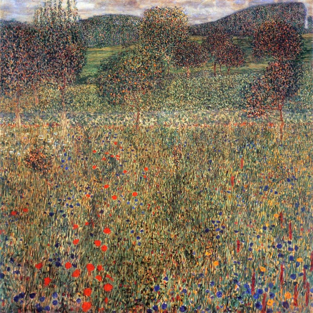 Wall Art Painting id:92631, Name: Orchard, Artist: Klimt, Gustav