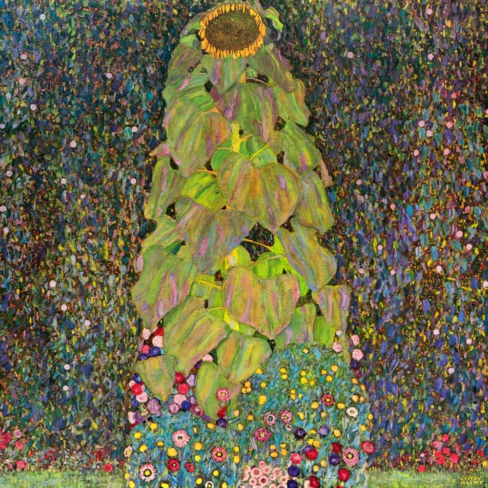 Wall Art Painting id:92650, Name: Sunflower, Artist: Klimt, Gustav
