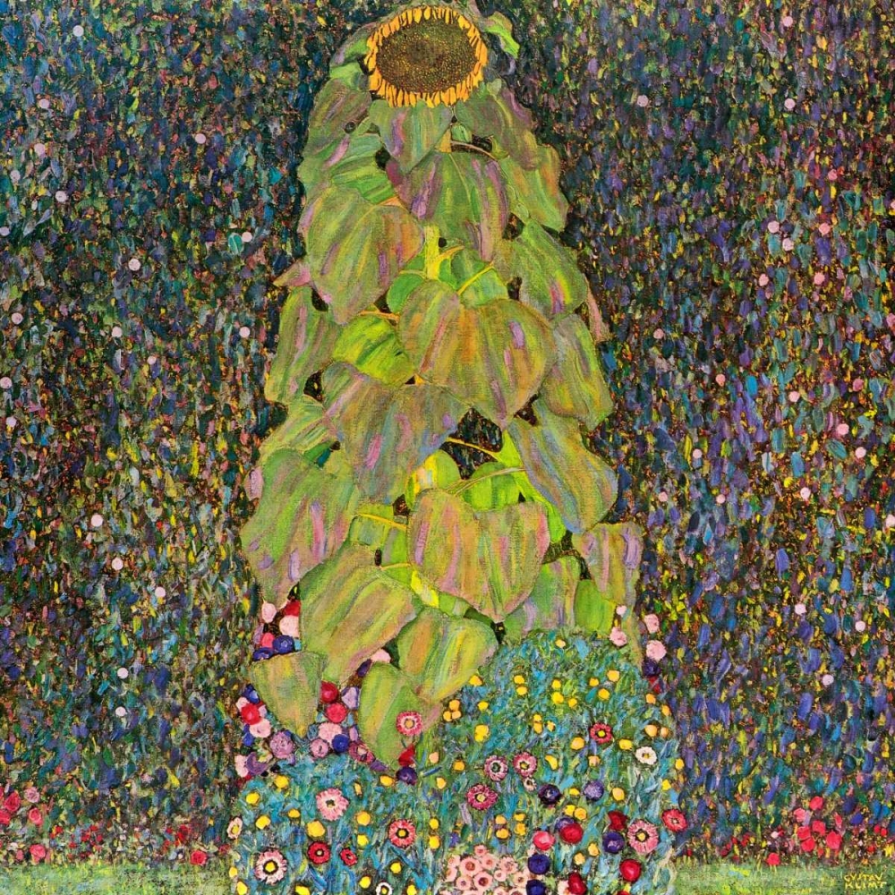 Wall art: Sunflower, by Klimt, Gustav