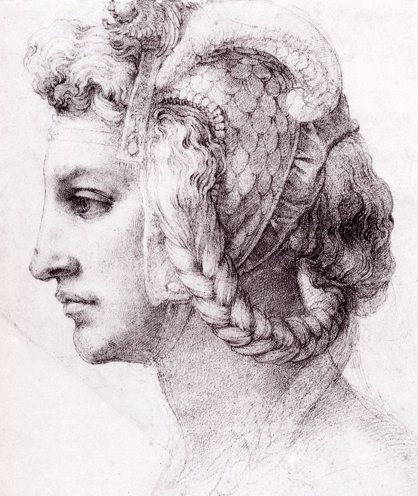 Art Print: Ideal Head Of A Woman