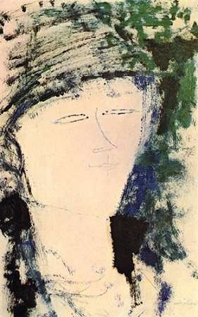 Wall Art Painting id:187864, Name: Beatrice Hastings, Artist: Modigliani, Amedeo