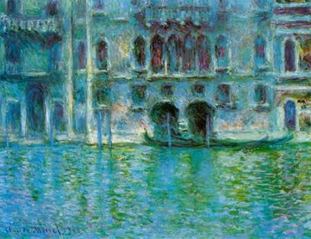 Wall art: Palazzo da Mula, 1908, by Monet, Claude