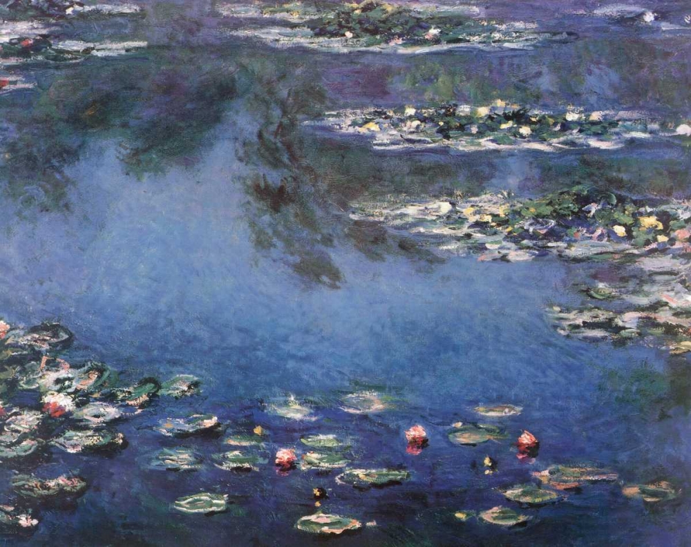 Wall Art Painting id:92786, Name: Waterlilies 3, Artist: Monet, Claude