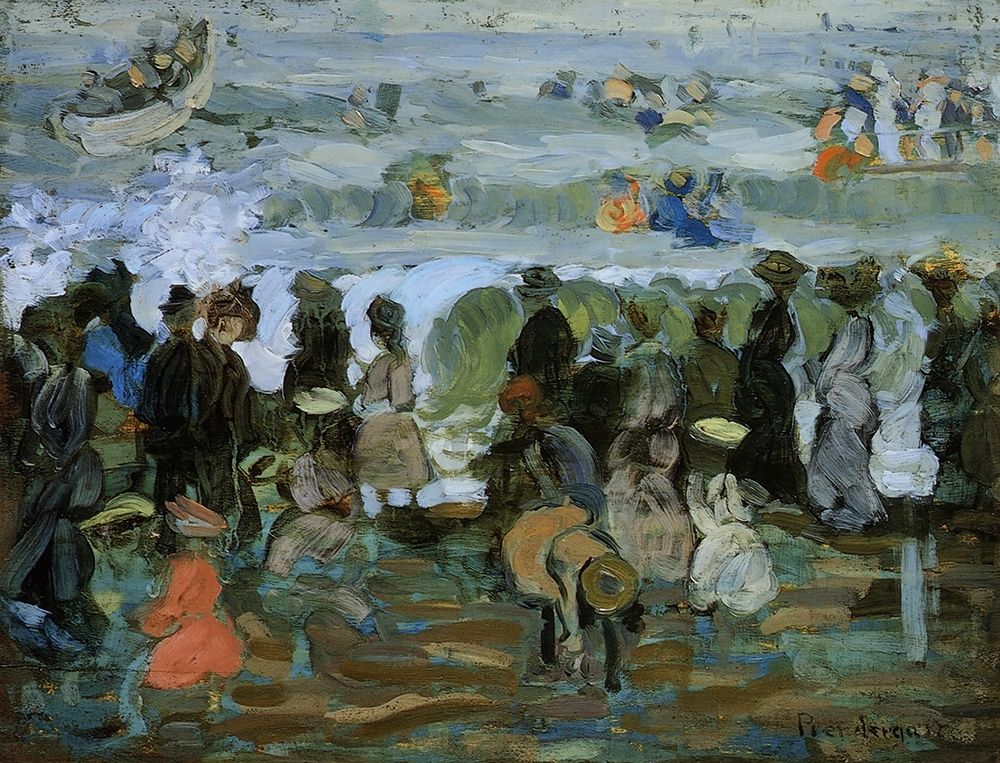 Wall Art Painting id:268301, Name: After The Storm, Artist: Prendergast, Maurice Brazil