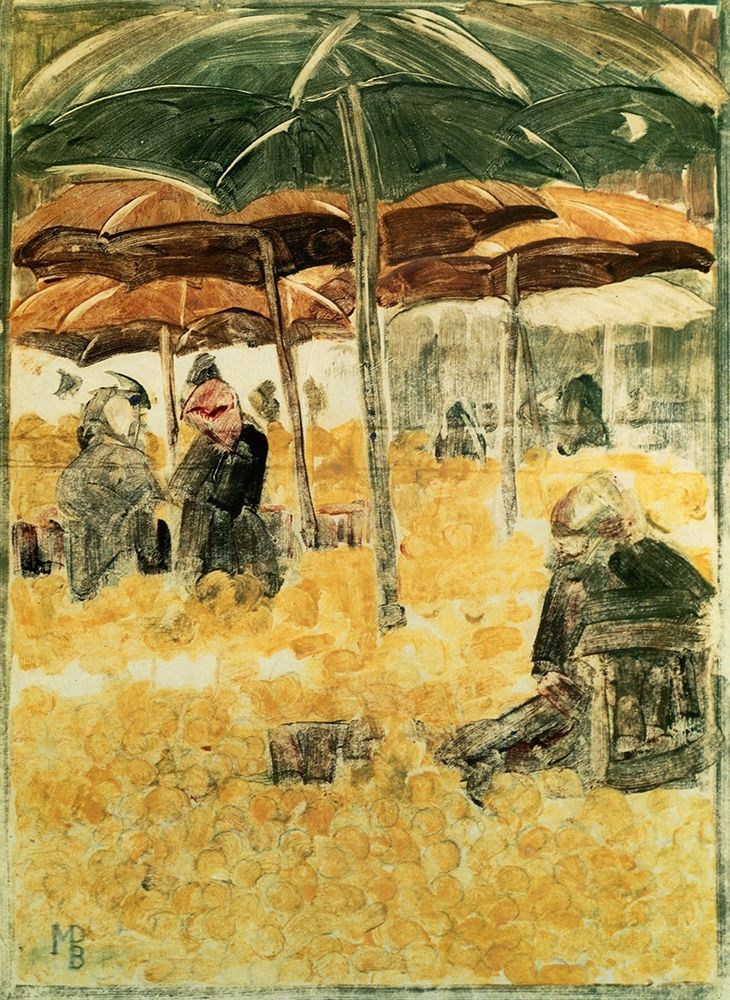 Art Print: Orange Market