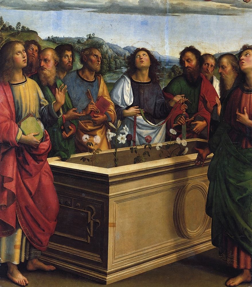 Art Print: Coronation Of The Virgin Detail