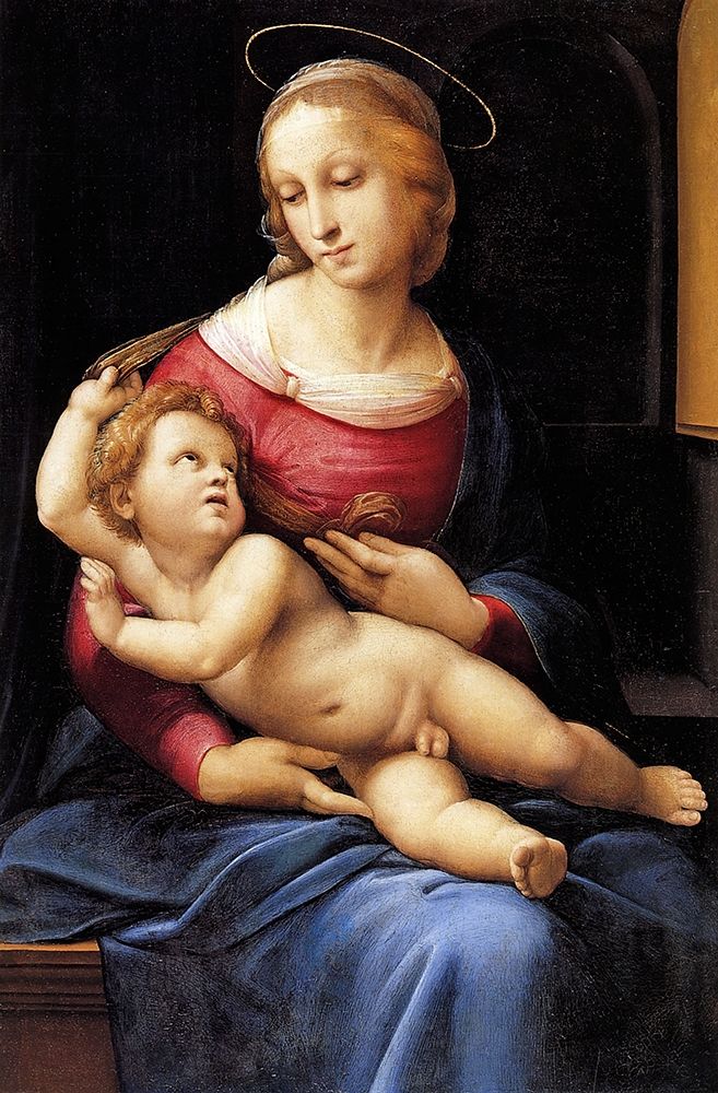 Art Print: Madonna And Child 4