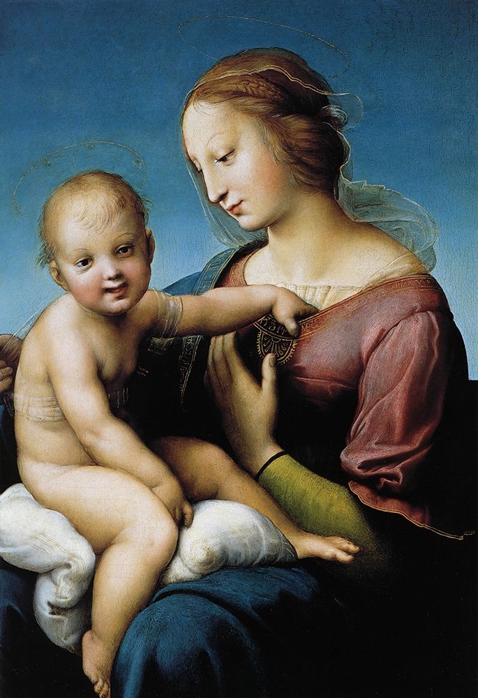 Art Print: Madonna And Child 8