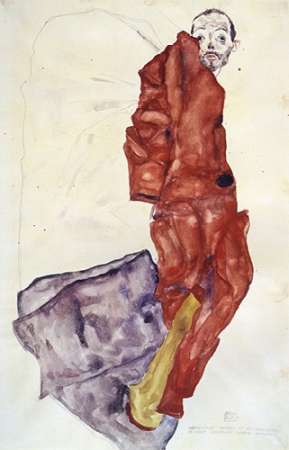 Wall Art Painting id:188094, Name: Hindering The Artist Is A Crime, It Is Murdering Life In The Bud, Artist: Schiele, Egon