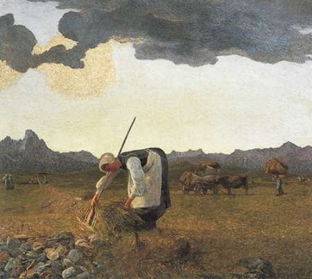 Art Print: Hay Harvest