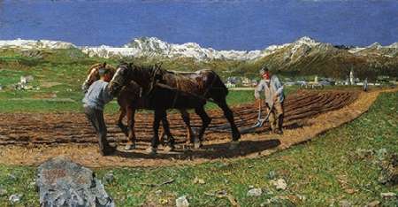 Art Print: Ploughing