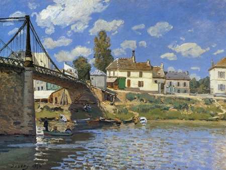 Art Print: Bridge At Villeneuve La Garenne