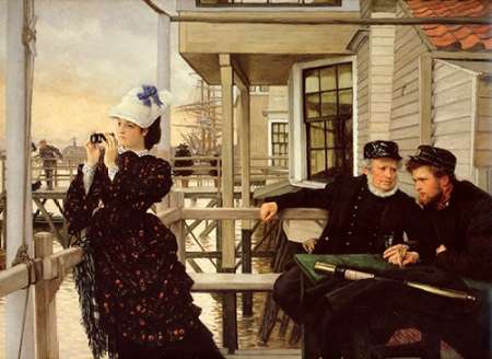 Wall art: Captains Daughter, by Tissot, James