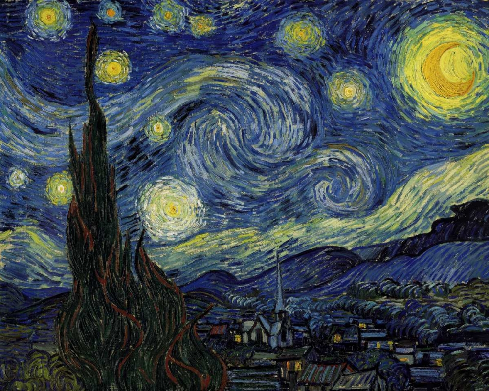 Art Print: Starry Night