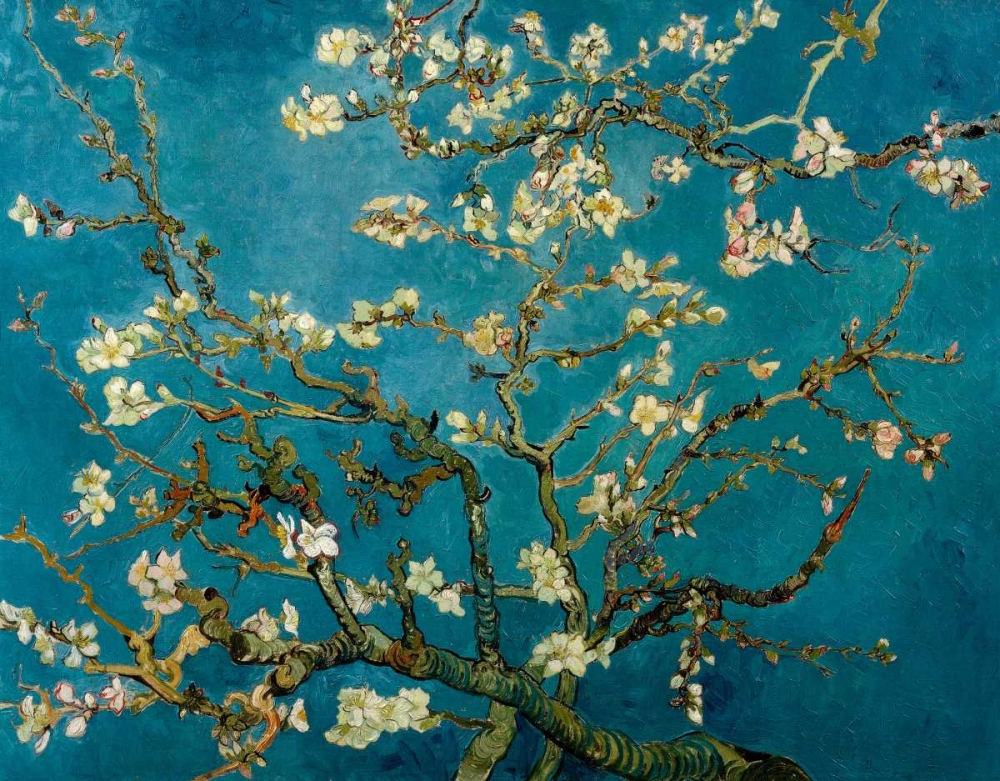 Wall art: Blossoming Almond Tree, by Van Gogh, Vincent