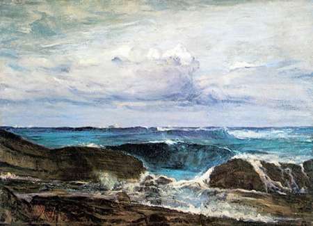 Wall Art Painting id:188264, Name: Blue Wave, Artist: Whistler, James McNeill