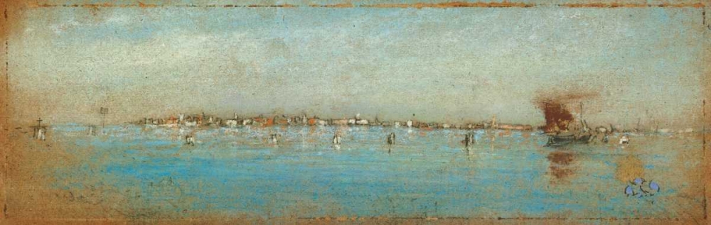 Wall Art Painting id:93017, Name: The Isles Of Venice 1880s, Artist: Whistler, James McNeill