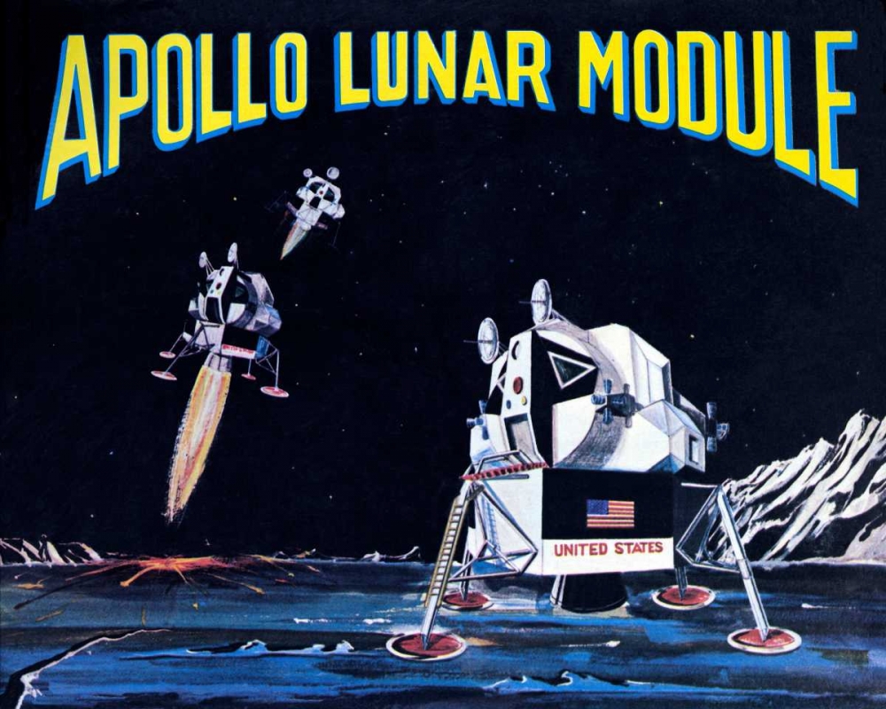 Art Print: Apollo Lunar Module