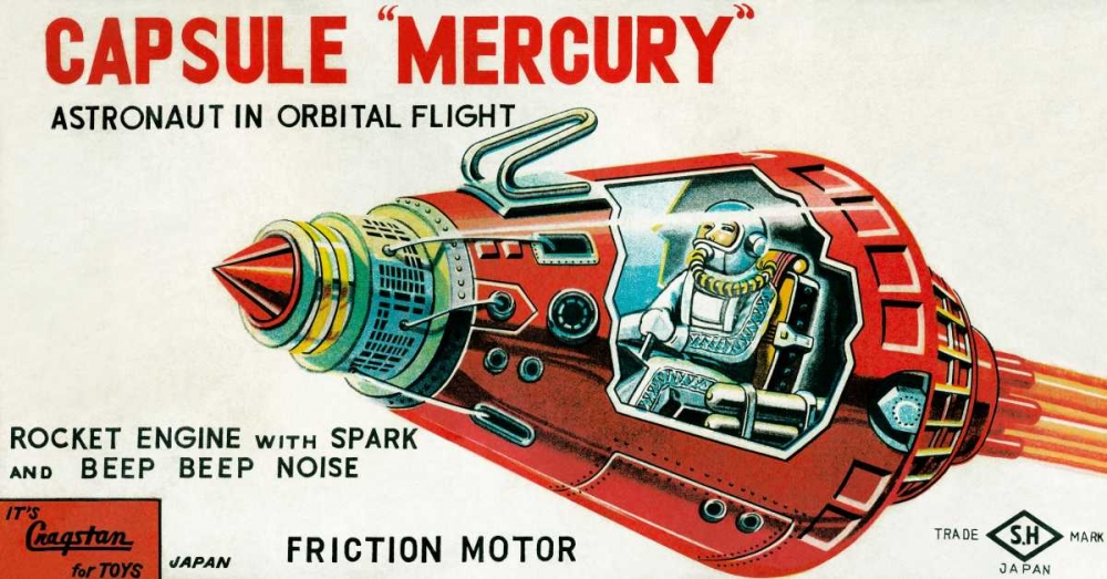Art Print: Capsule Mercury