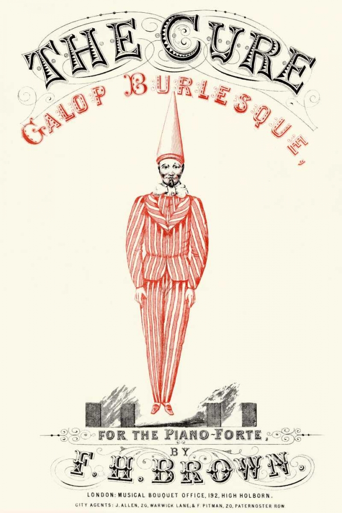 Wall Art Painting id:95954, Name: Cure - Gallop Burlesque, Artist: Advertisement