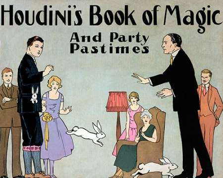 Wall art: Houdinis Book of Magic and Party Pastimes, by Houdini, Harry