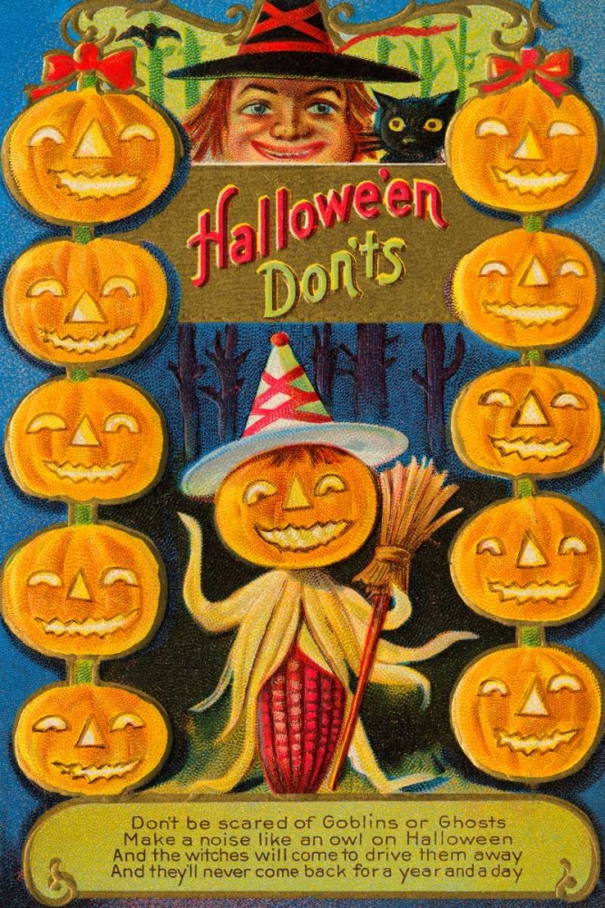 Art Print: Halloween Donts