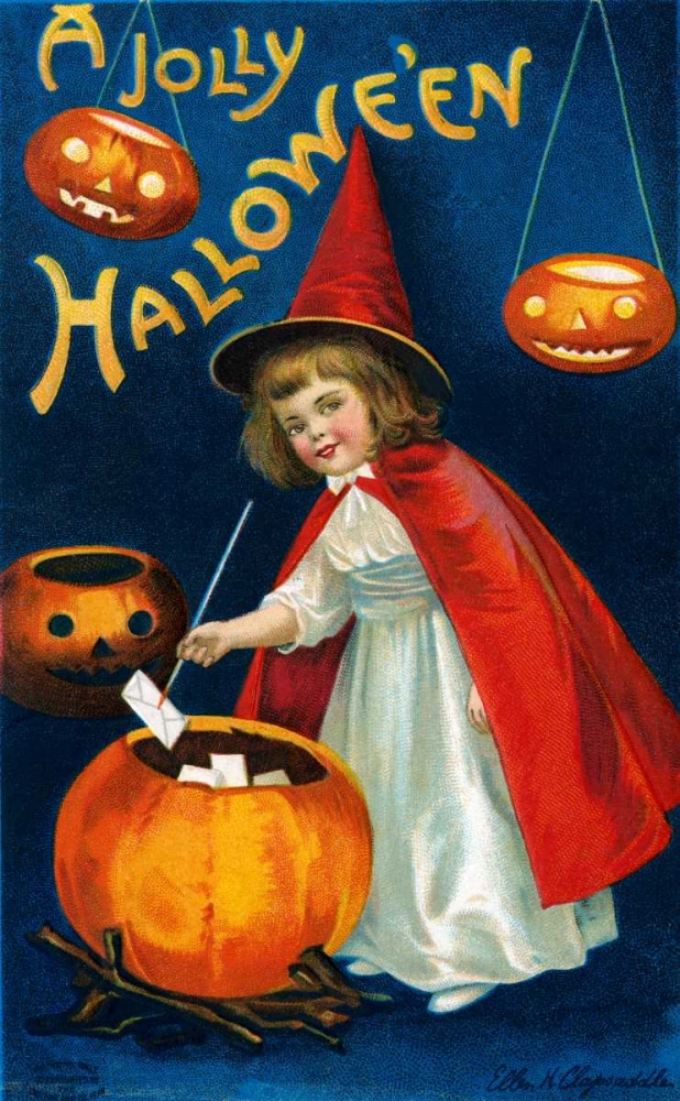 Art Print: A Jolly Halloween
