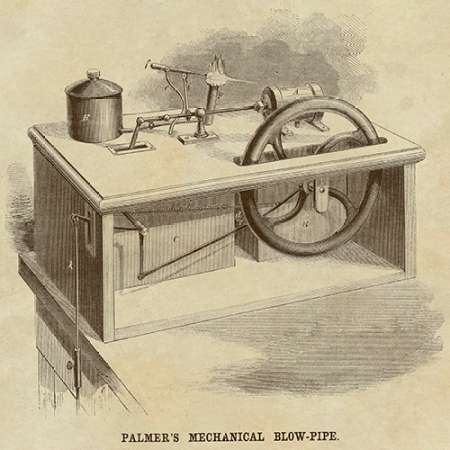 Wall Art Painting id:188364, Name: Palmers Mechanical Blow Pipe, Artist: Inventions