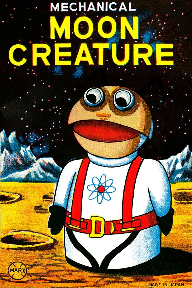 Art Print: Mechanical Moon Creature