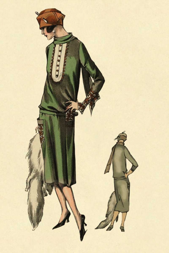 Art Print: With Stole